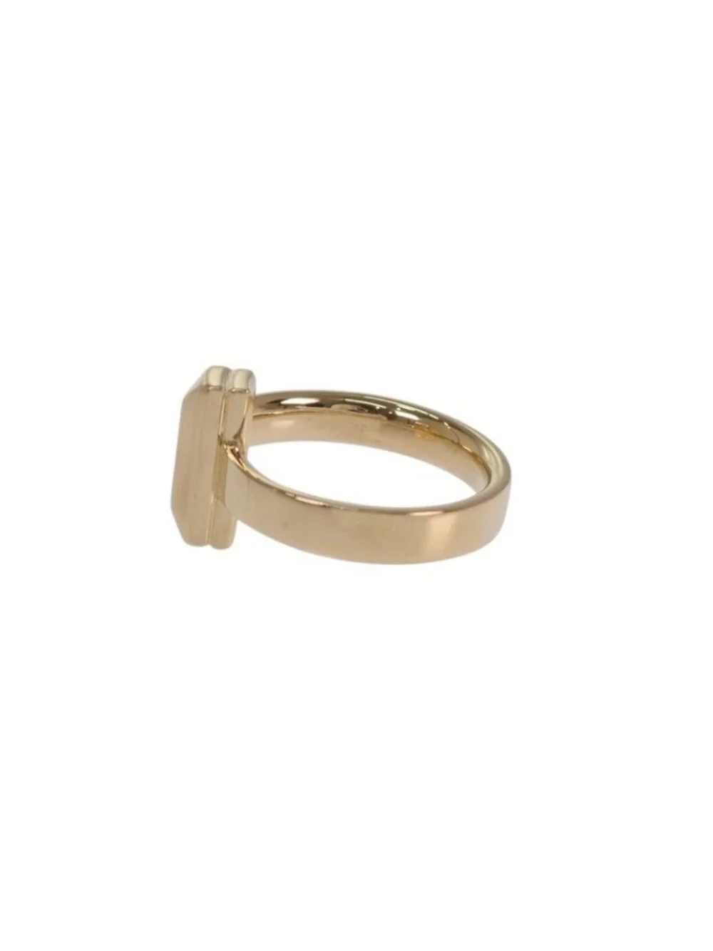 Tiffany & Co T One Wide Actual Ring 18k Yellow Gold